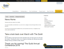 Tablet Screenshot of guildproperty.briefyourmarket.com